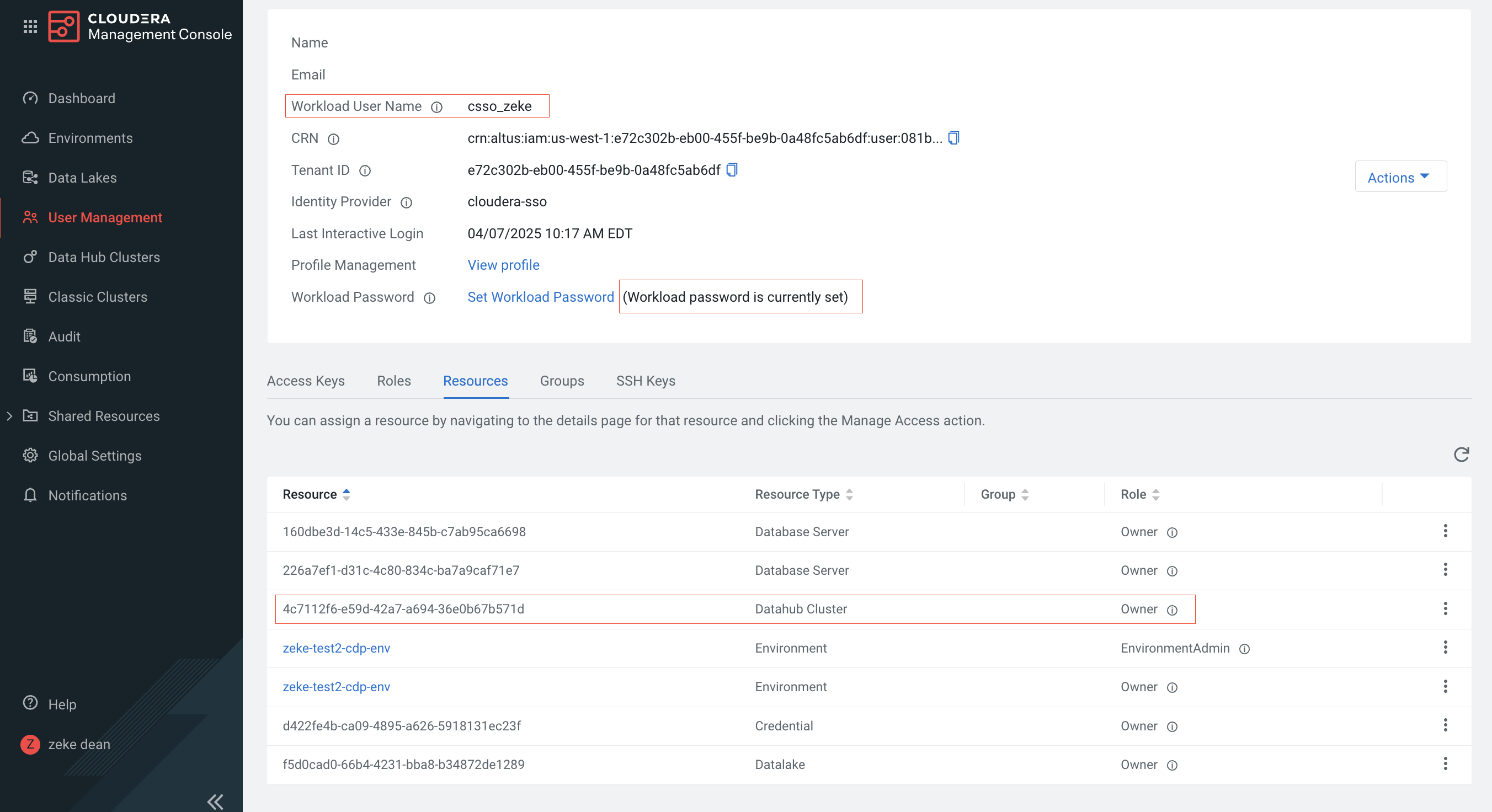 cloudera-user-management